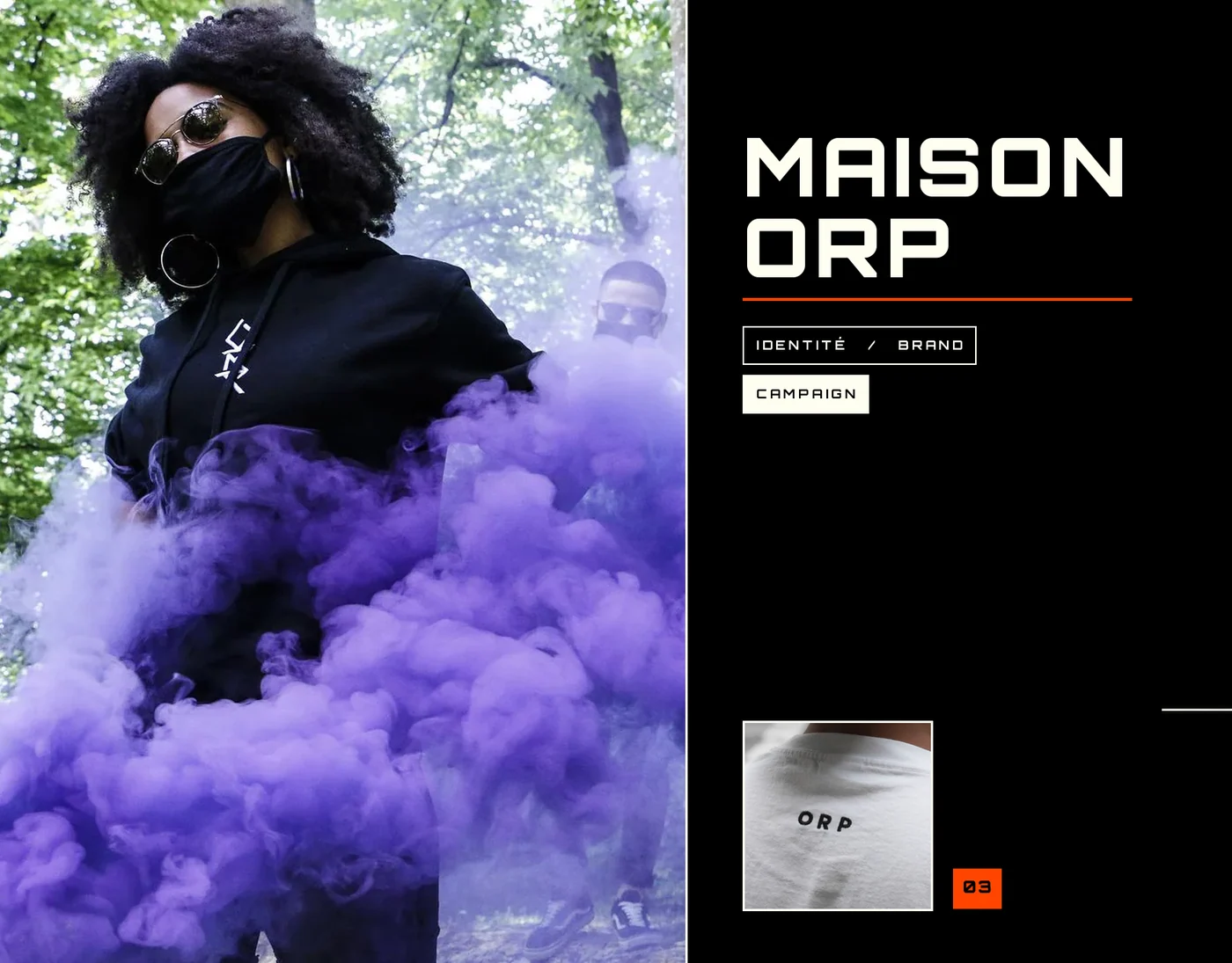 Maison ORP, création d'une marque de vêtements française